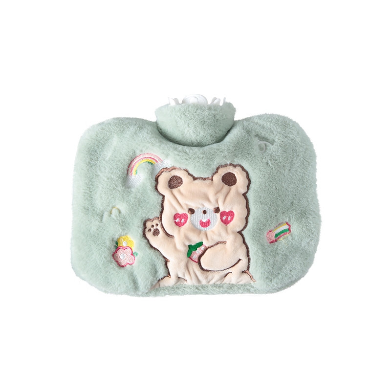 Hot water bottle warm belly hot compress hand warmer treasure water injection size warm water bag NZX-22