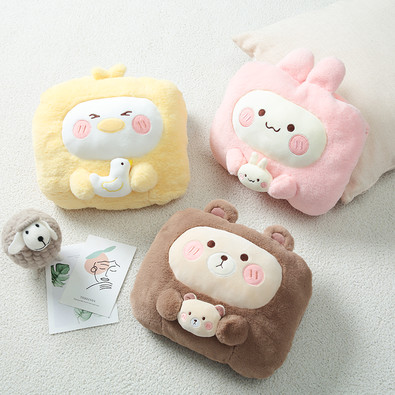 Safety explosion-proof cute cartoon plush doll electric heating bag CD-6007