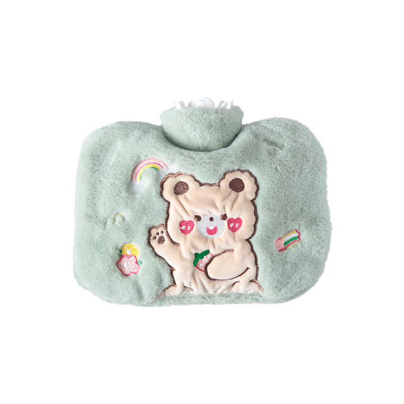 Hot water bottle warm belly hot compress hand warmer treasure water injection size warm water bag NZX-22