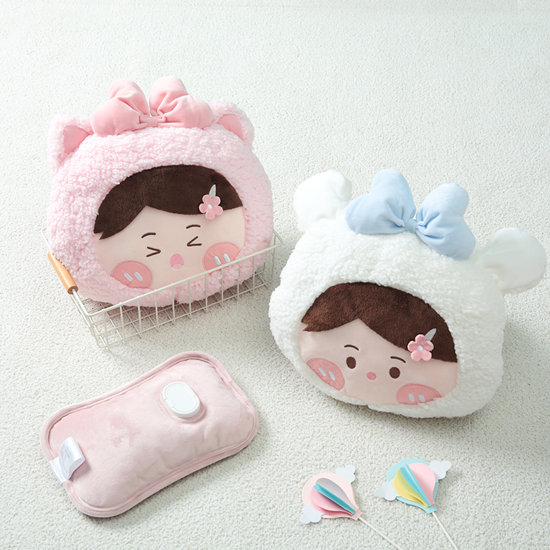 Rechargeable explosion-proof plush doll electric heating bag warm easily removable CD-6008